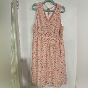 Isabel maternity dress size XXL peach sleeveless